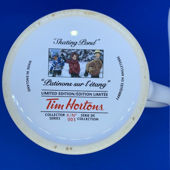 Tim Hortons Skating Pond Mug Collectors Series #3 - Picture 3 of 4